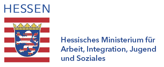 Logo vom hessischen Ministerium für Arbeit, Integration, Jugend und Soziales
